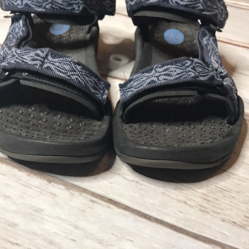 TEVA Woman’s Hiking Sandals Shoc Pad Navy Size 6 - Picture 4 of 12